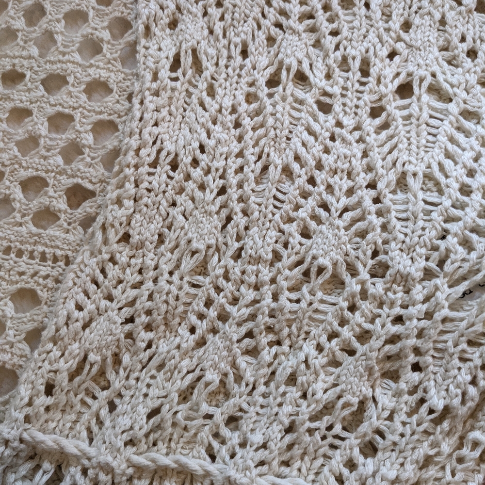 Pls see copy listing / Free people crochet duster sweet talker cardi - Picture 9 of 11
